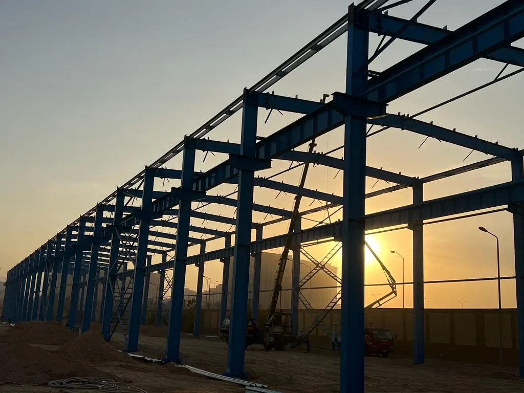 مشروع هناجر تخزين في المنطقه الصناعية - في مصر