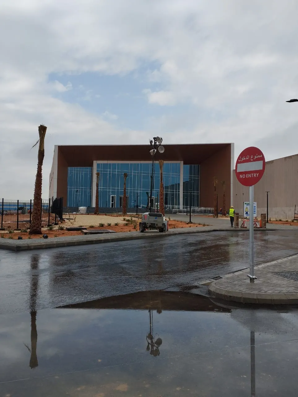 مشروع داتا سنتر لبنك في حي السلي بمدينة الرياض