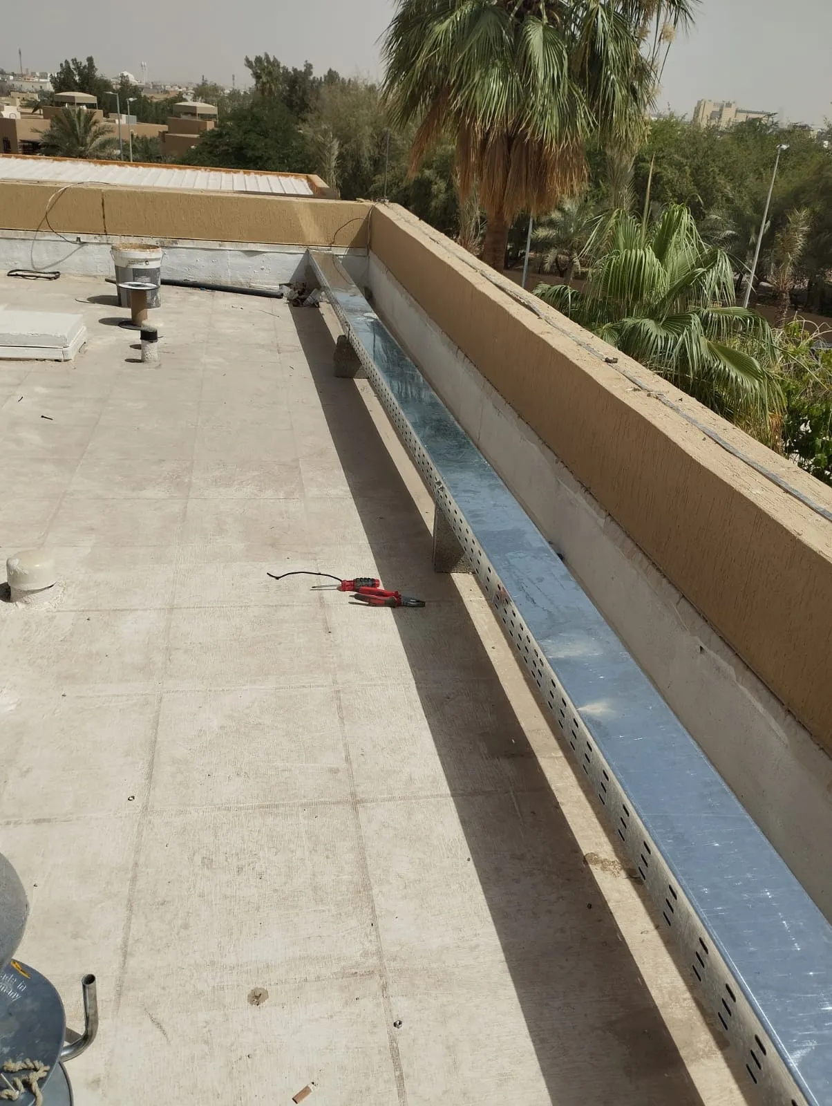 مشروع تمديد التكييف في السفارة التايلندية بمدينة الر ياض